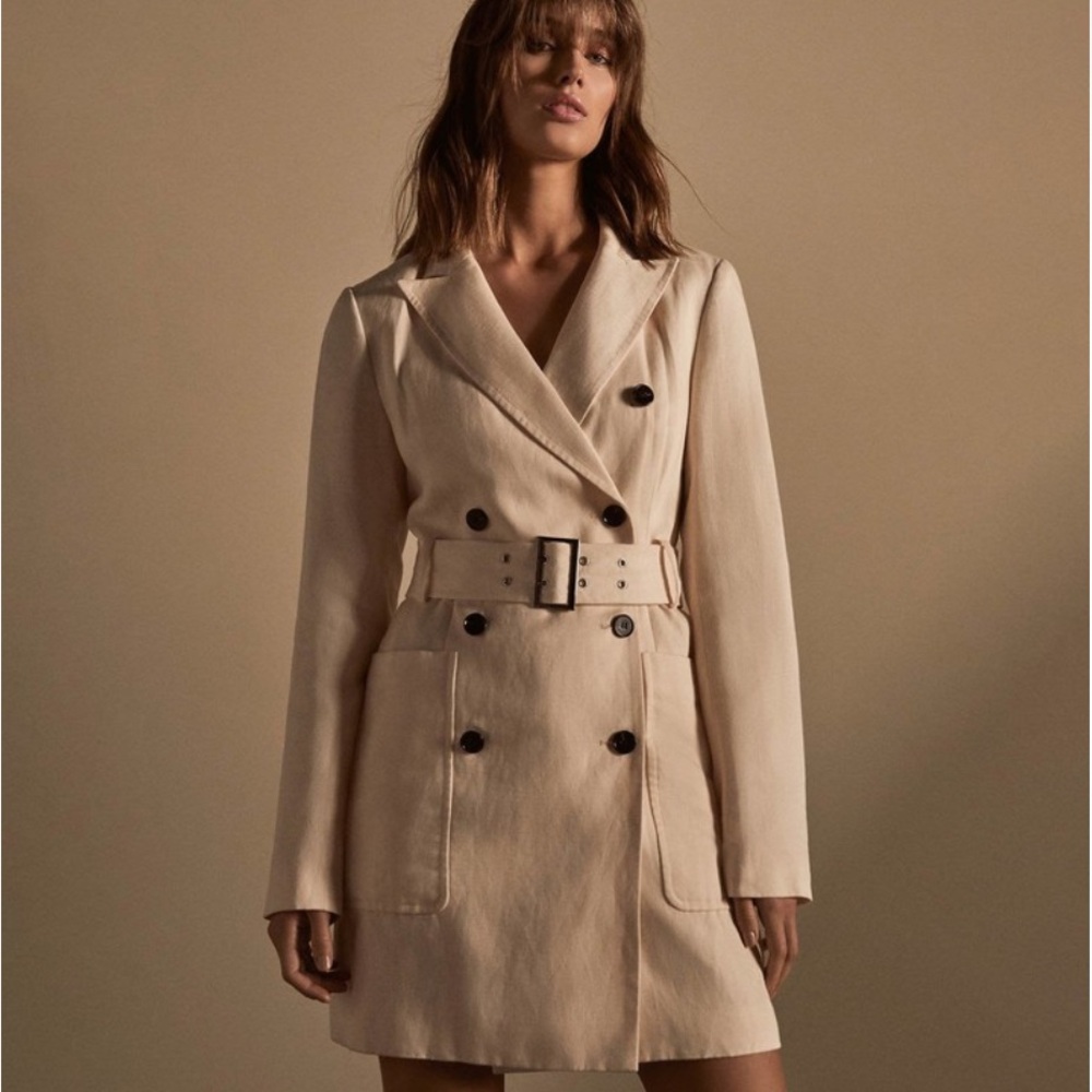 Reiss Belted Dress